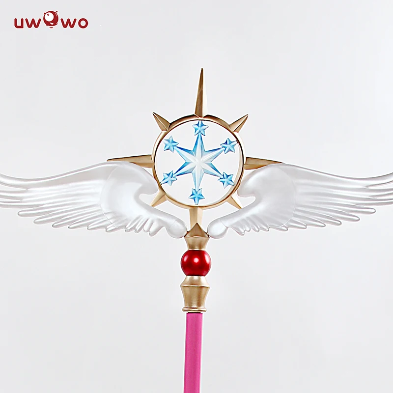 Карточка-каптор UWOWO Kinomoto Sakura волшебная палочка для косплея аниме-карточка