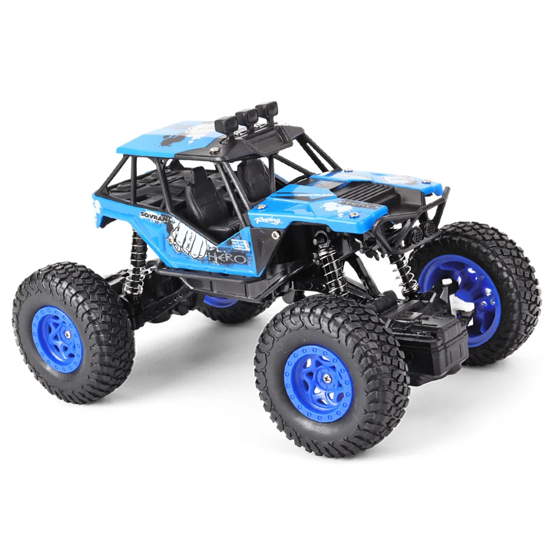 1:20 2,4G 8 км/ч RC Внедорожник RC скалолазание автомобиль пульт дистанционного управления игрушка для детей-красный - Цвет: 2