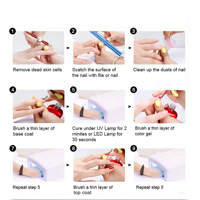 MSHARE с сияющими блестками Гель Nail10ml алмазной полировки Магнитный длительный