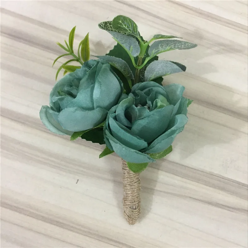 Бутоньерка сделай сам 8 цветов бутоньерка для жениха отверстие лучшего человека