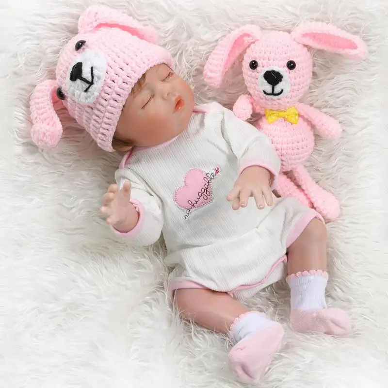 48 см детская кукла реборн виниловая имитация с соской одежда для малышей