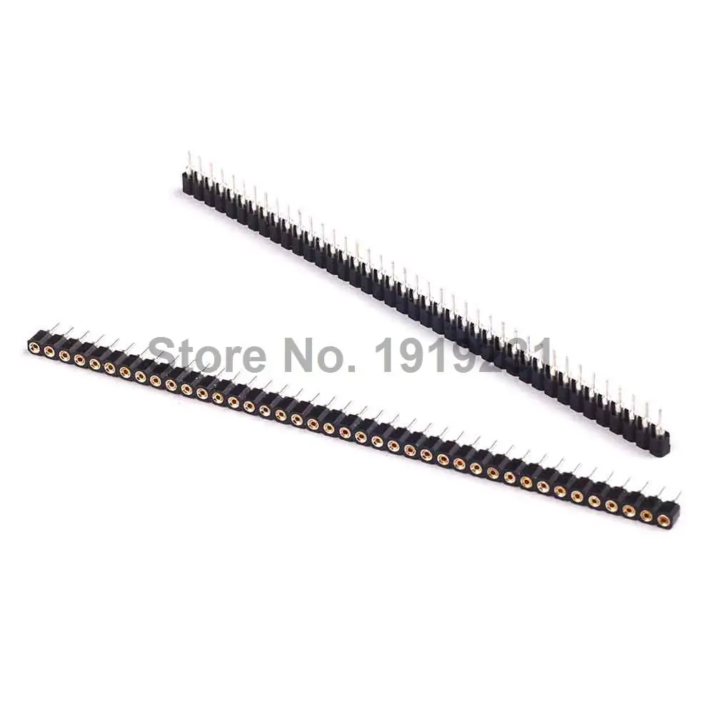 10PCS 1x40 Pin 2.54 Round Female Header Connector | Обустройство дома