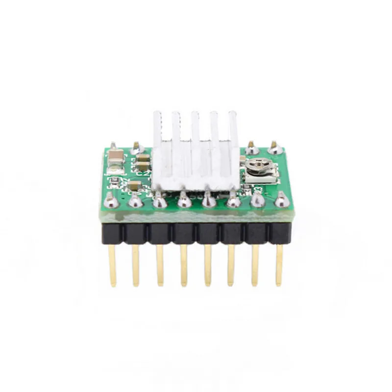 10 шт./лот модуль шагового двигателя и радиатор для привода a4988 arduino|motor drive module|stepping