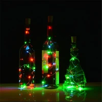 2m led garland copper wire corker string fairy lights for glass craft bottle new yearchristmasvalentines wedding decoration