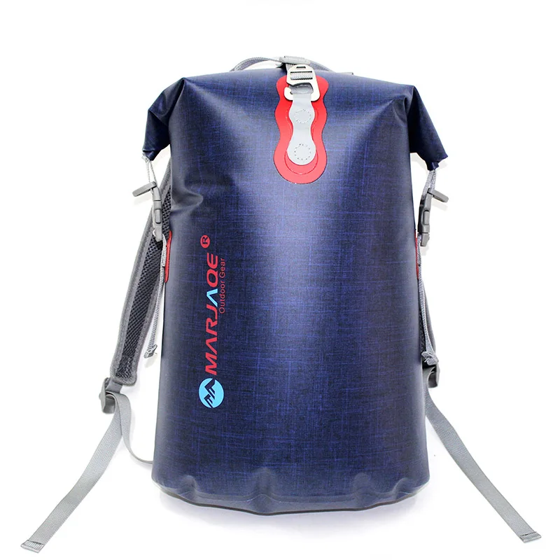 Dark blue 16L водонепроницаемый мешок сухой мешок Открытый Плавательный рюкзак для хранения мужской мешок Каякинг Дрифтинг река треккинг Сумка для женщин Путешествия - Цвет: Dark blue