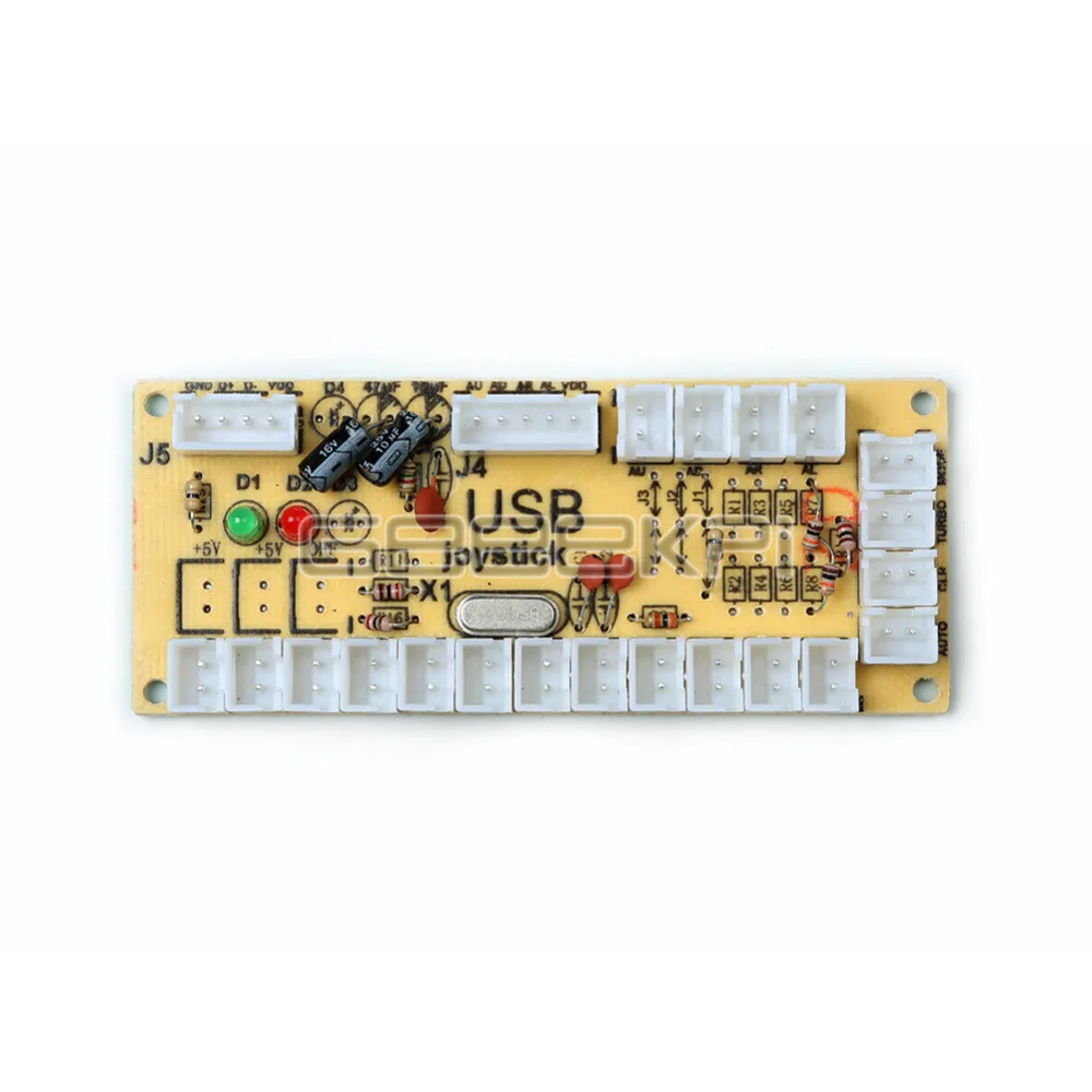 Запчасти для аркадных игр GeeekPi сделай сам JAMMA MAME и RetroPie: Нулевая задержка ПК USB