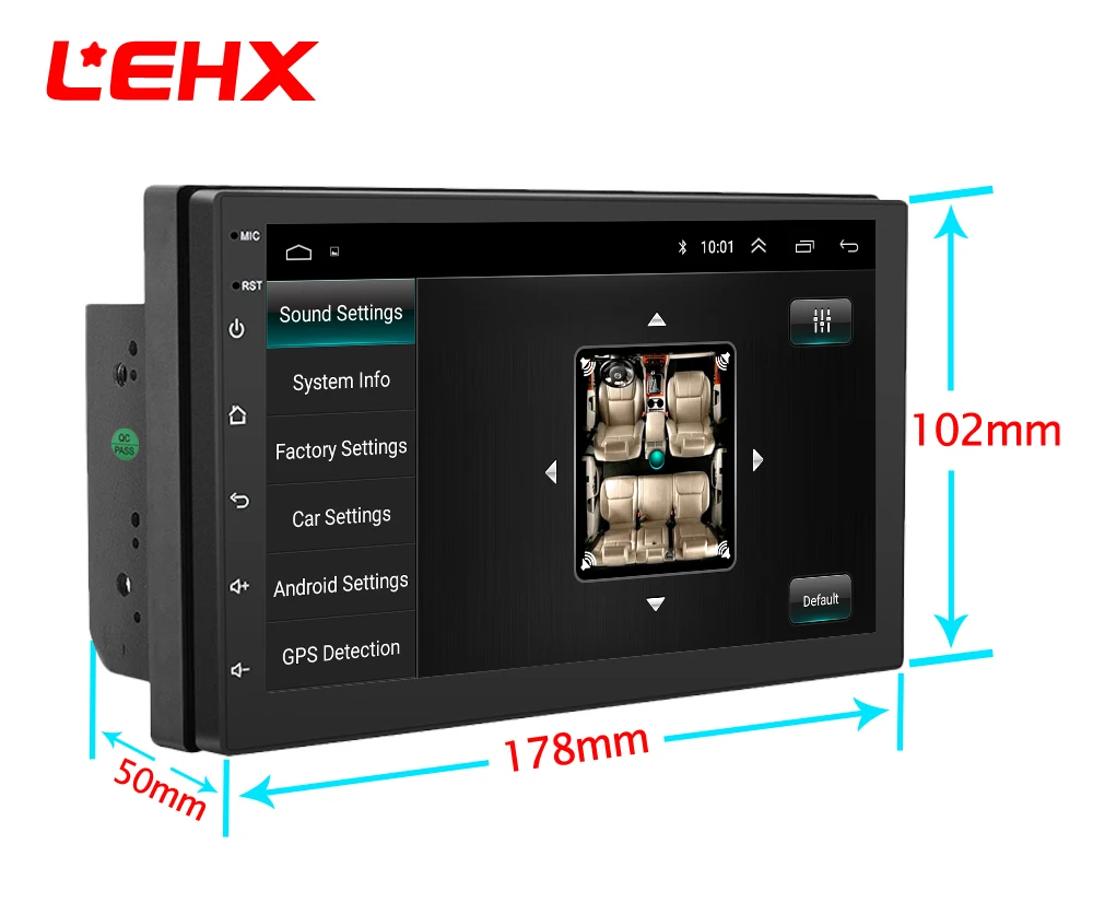 7''Car Android8.1 Car Radio Stereo GPS Navigation Bluetooth USB 2 Din Touch Car Multimedia Player Audio Player Autoradio Rated