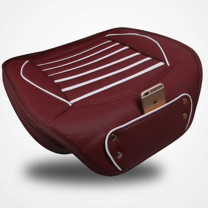 Автомобильные чехлы на четыре сезона Премиум автомобильные подушки ПУ кожа