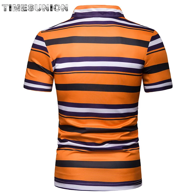 Мужская рубашка поло брендовая высококачественная дышащая зеленая оранжевая в