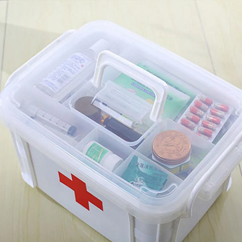 Большой Семья домой аптечке кабинет Здоровье и гигиена Пластик наркотиков