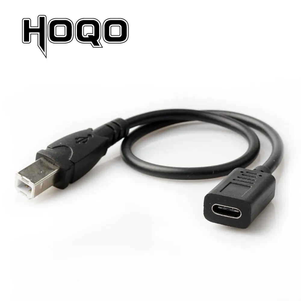 Женский к USB B Штекерный кабель 3.1 Тип C разъем 2 0 конвертер данных для Macbook Pro Air |