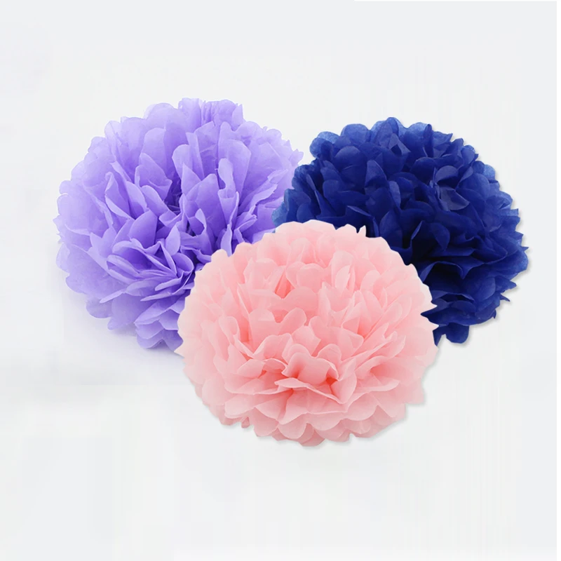 Светильник фиолетовые искусственные цветы 4 дюйма (10 см) 12 шт.|balls for|ball ballballs for flowers