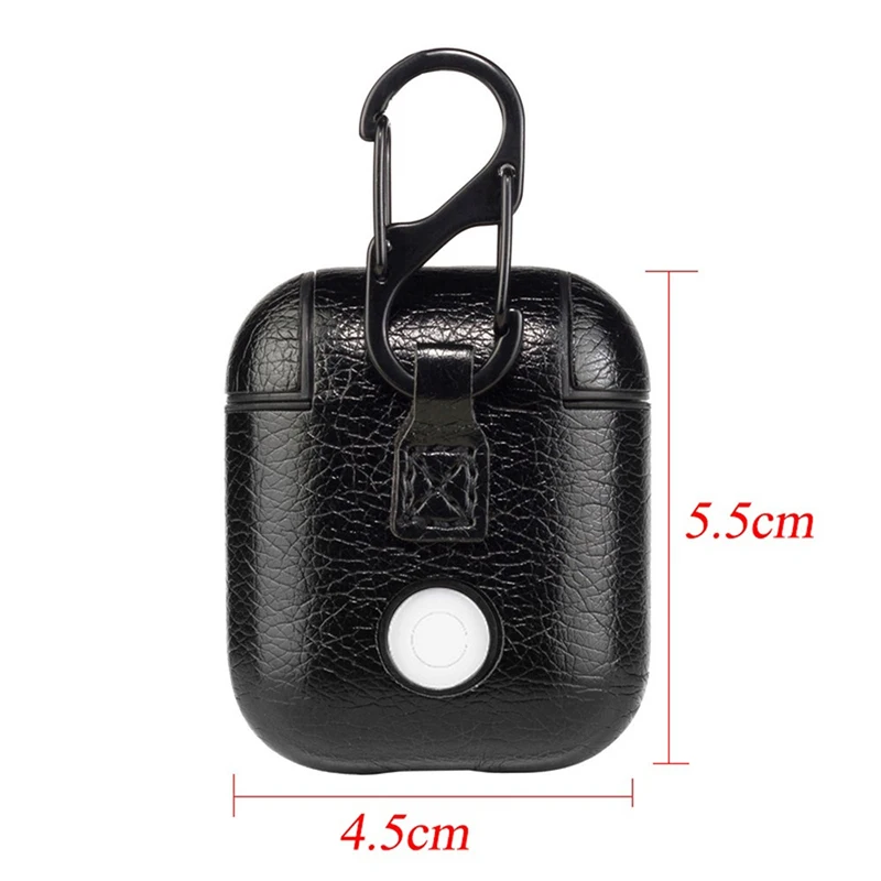 Чехол для AirPods кожаный защитный чехол наушников Fundas Estuche Air Pod 2 1 Boitier Etui Carcasa