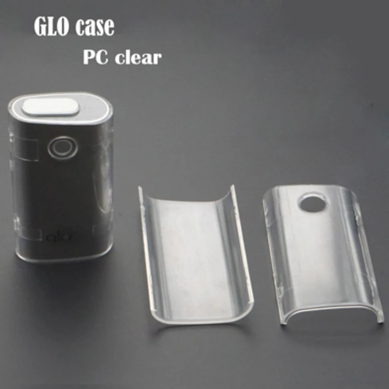 1 шт. Glo прозрачный pc коробка держатель для хранения сумка для glo электронных сигарет устройство защитный чехол сейчас