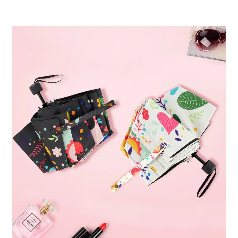 Creative elephant Folding Umbrella Cute Mini Compact Lightweight Travel Rain women men Waterproof/UV Protective parasol | Дом и сад