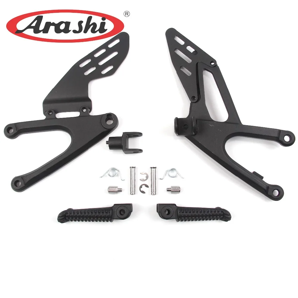 Мотоциклетные Передние Подножки ARASHI подножки педали для YAMAHA YZF R1 2007 2008 бриджи