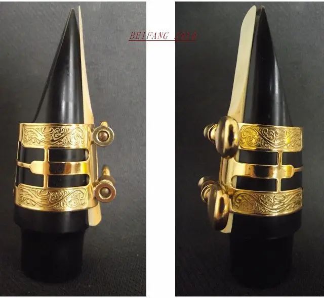 

1 set Alto sax Mouthpiece and Carved Ligature