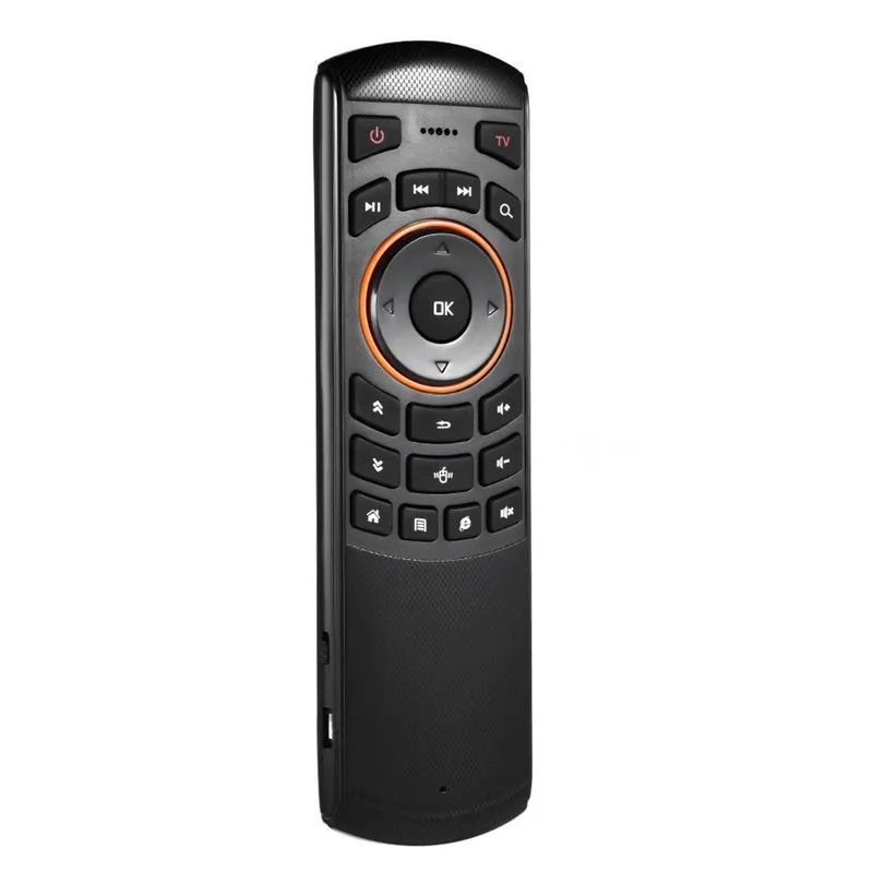 AABB Mini 2 4 ГГц Беспроводная клавиатура QWERTY Air mouse пульт дистанционного управления