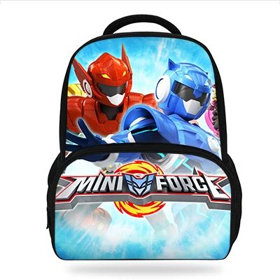 e8386 Мультяшный рюкзак Miniforce с милым рисунком, детские сумки для книг, школьные рюкзаки для мальчиков и девочек, сумки для детского сада, 3D - Цвет: e8386