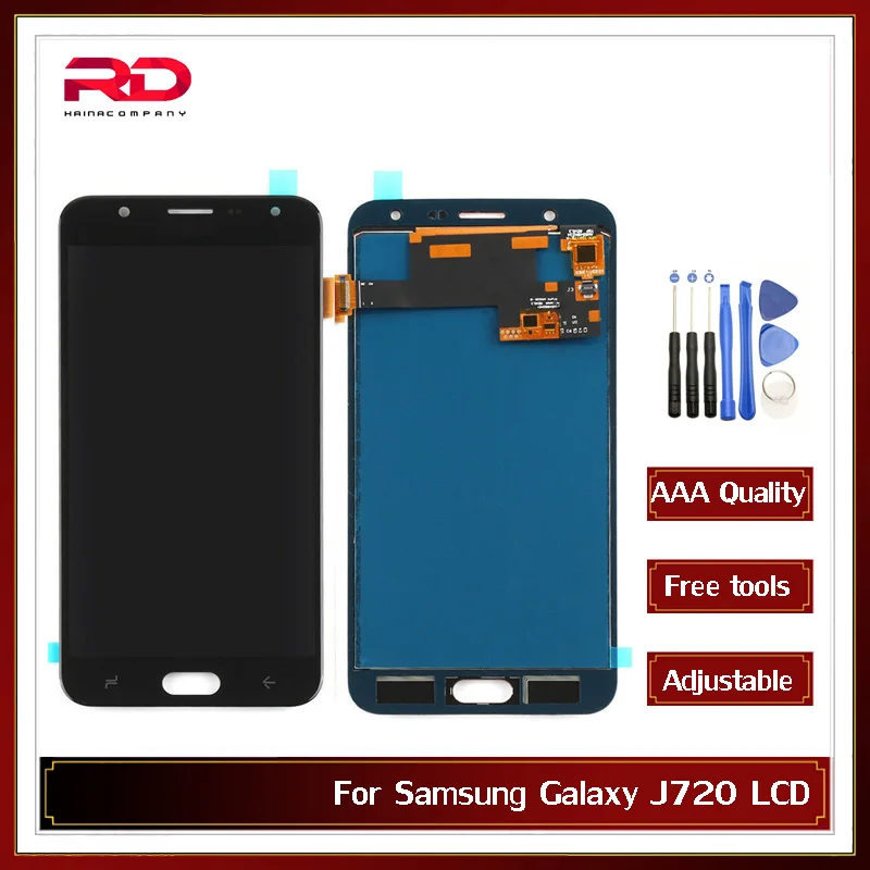 Для Samsung Galaxy J7 Duo 2018 J720 J720F J720M ЖК дисплей и сенсорный экран дигитайзер регулировка