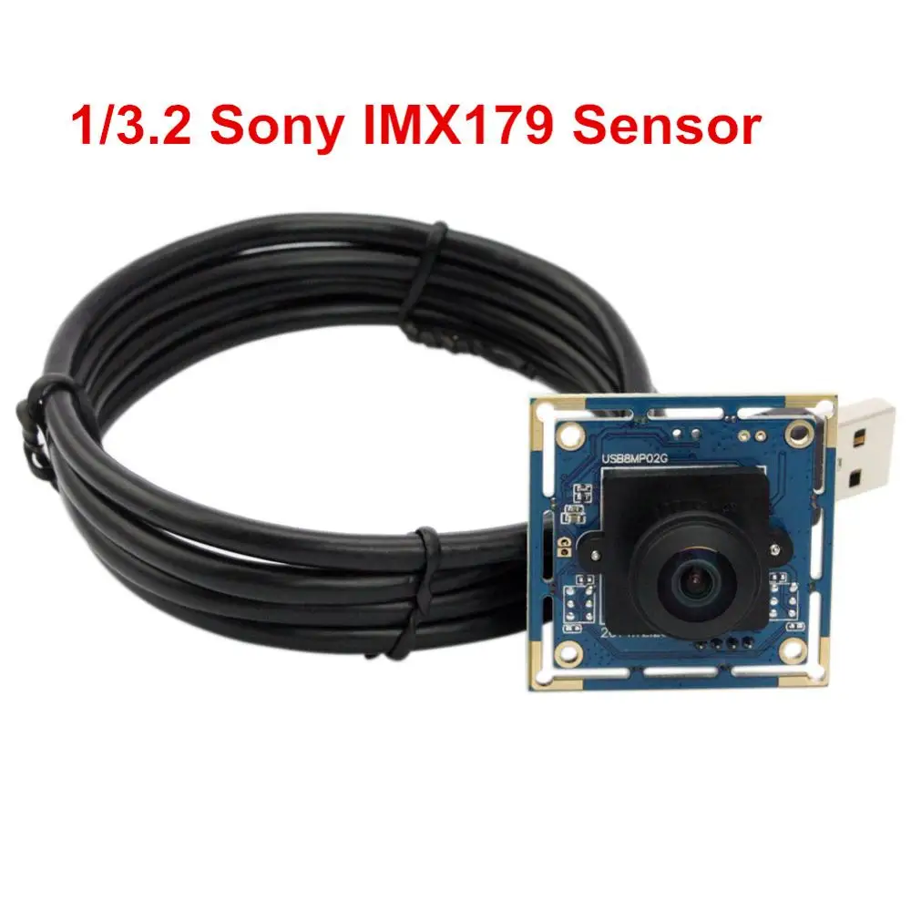 5 шт. 8MP USB плата для камеры видеонаблюдения Sony IMX179 180 Рыбий глаз градусов Объектив