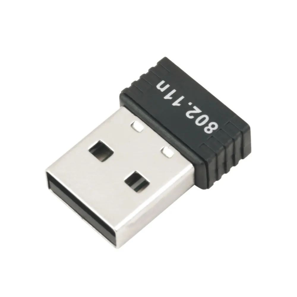 1 шт. мини USB WiFi адаптер N 802,11 b/g/n Wi-Fi ключ с высоким коэффициентом усиления 150 Мбит/с Беспроводная антенна wifi для компьютера телефона