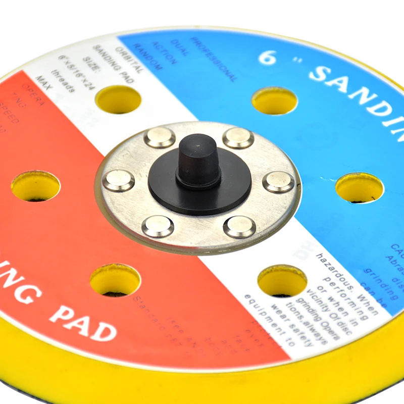 Шлифовальный диск YIMEKER 6 дюймов шлифовальный для пневматического шлифовального