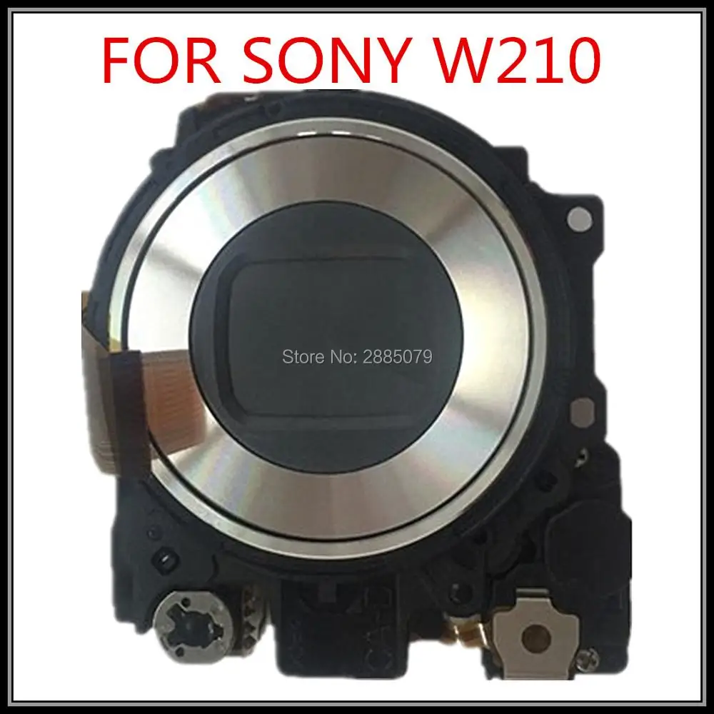 100% оригинальный новый объектив Zoom для SONY Cybershot DSC-W210 W210 цифровой Камера Repair Part NO CCD |
