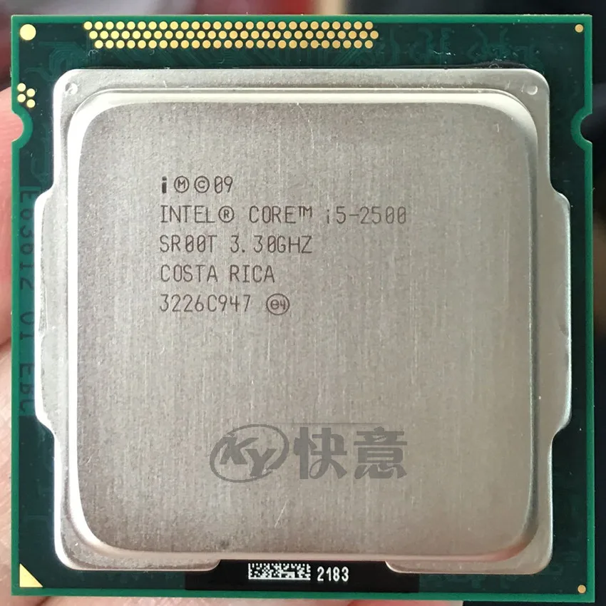 Процессор Intel Core i5 2500 четырехъядерный (3 3 ГГц/L3 = 6 МБ/95 Вт) разъем LGA 1155 процессор для