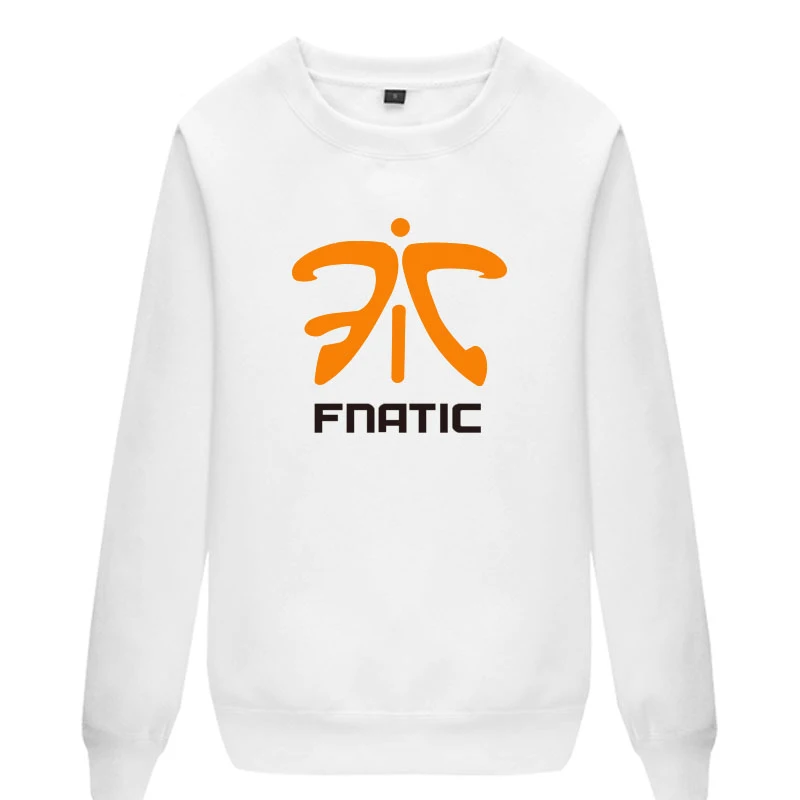Форма fnatic Team League of Legends толстовка с длинными рукавами в стиле Харадзюку мягкие
