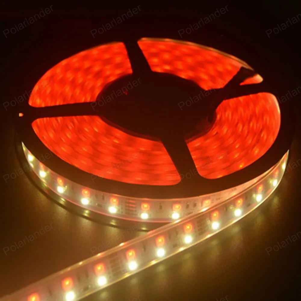 5 М 600 Сид 120LED/М DC 24 В 12 SMD 5050 Двойная ряд RGB белый теплый ПРИВЕЛО Полосы IP43