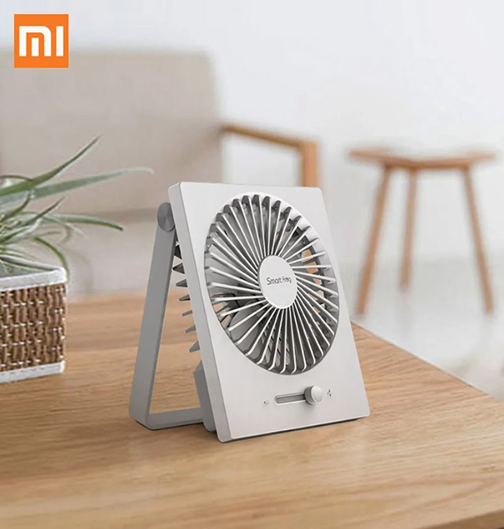 Оригинальный мини вентилятор xiaomi wuji портативный складной USB Mijia ультра Тихая