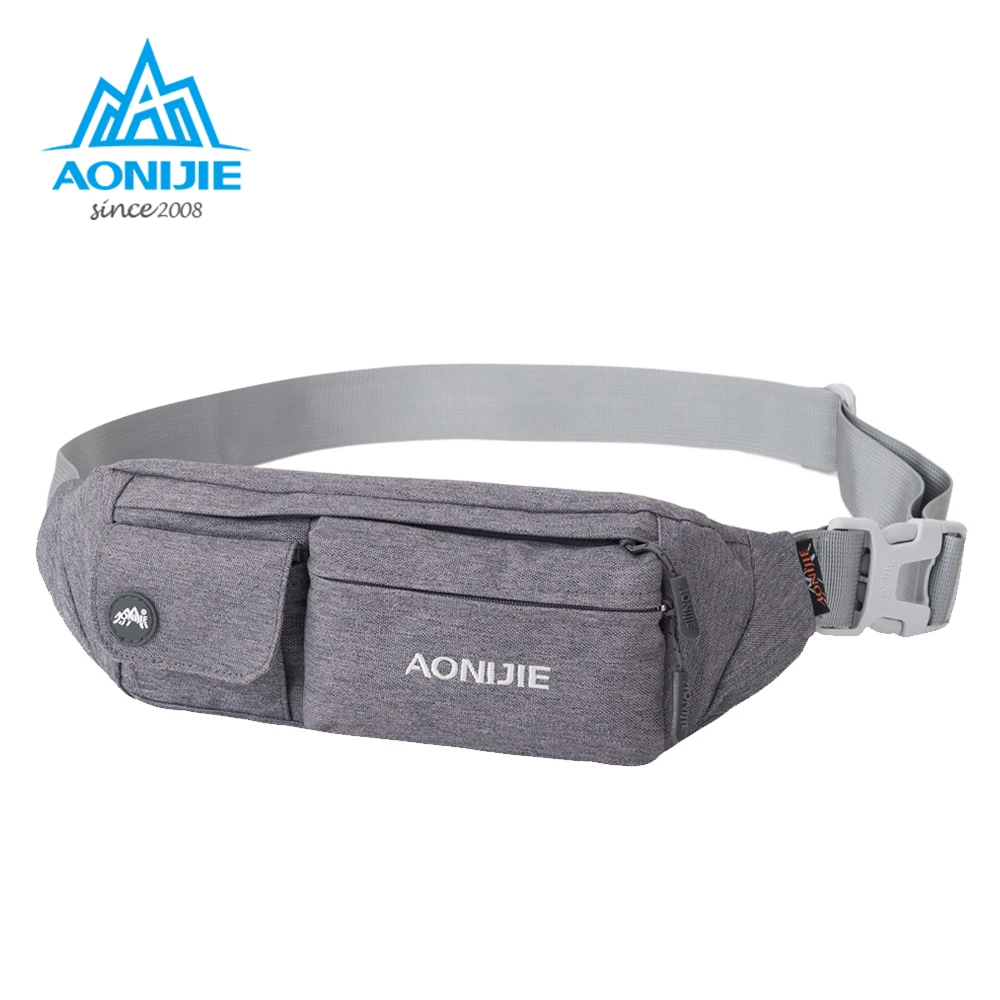 

AONIJIE E7092 Jogging Waist Bag Fanny Pack Travel Pocket Key Wallet Pouch Cell Phone Holder Chest Cross-body Bag Running Belt