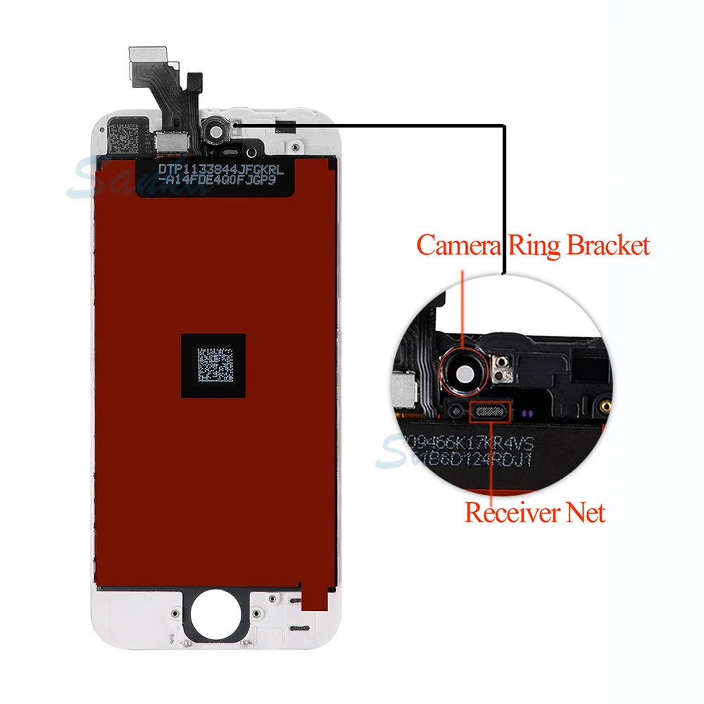 SANKA for LCD iPhone 5 Screen Touch With Display Digitizer Ecran Assembly Replacement Mobile Phone Parts White Tools | Мобильные