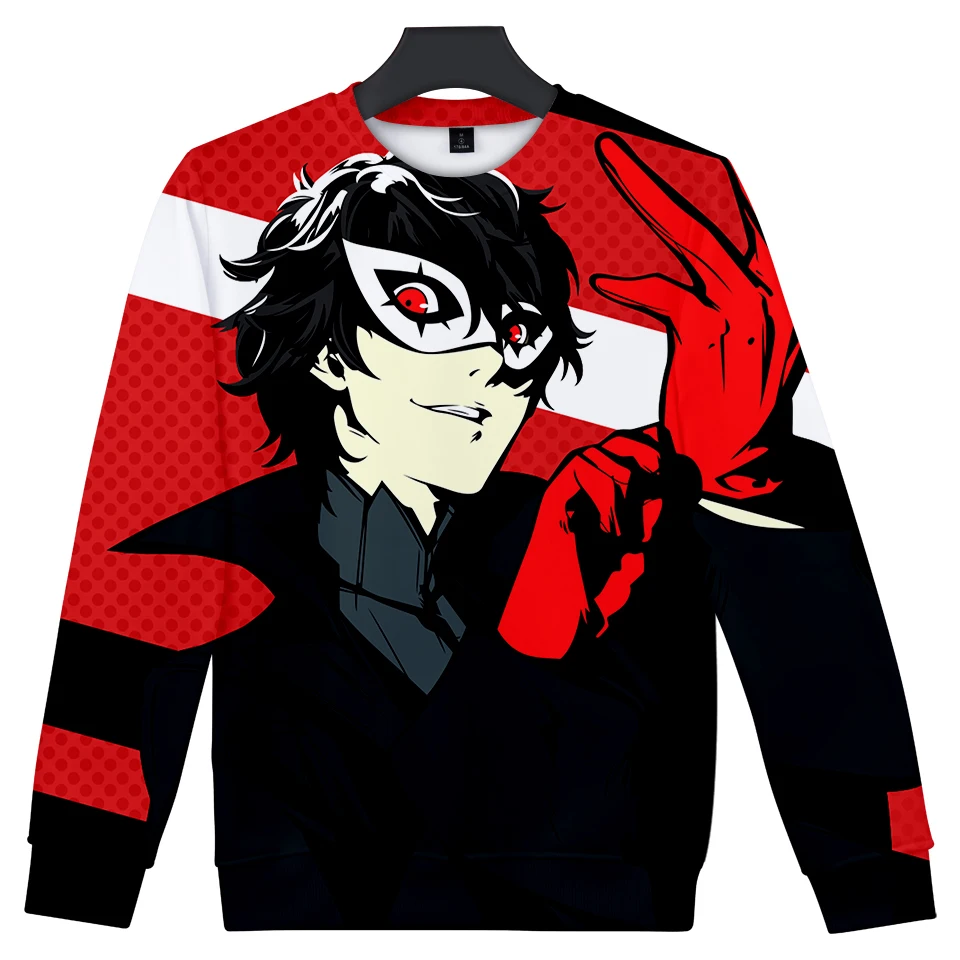 Толстовки Persona Five Ren Amamiya классная Популярная свободная толстовка с подбором