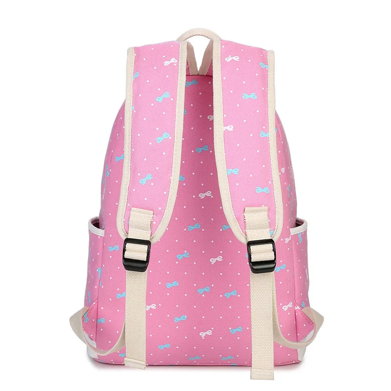 Printing Children Backpacks For Teenagers Girls Lightweight Waterproof School Bags Child Orthopedics Schoolbags 3pcs/set