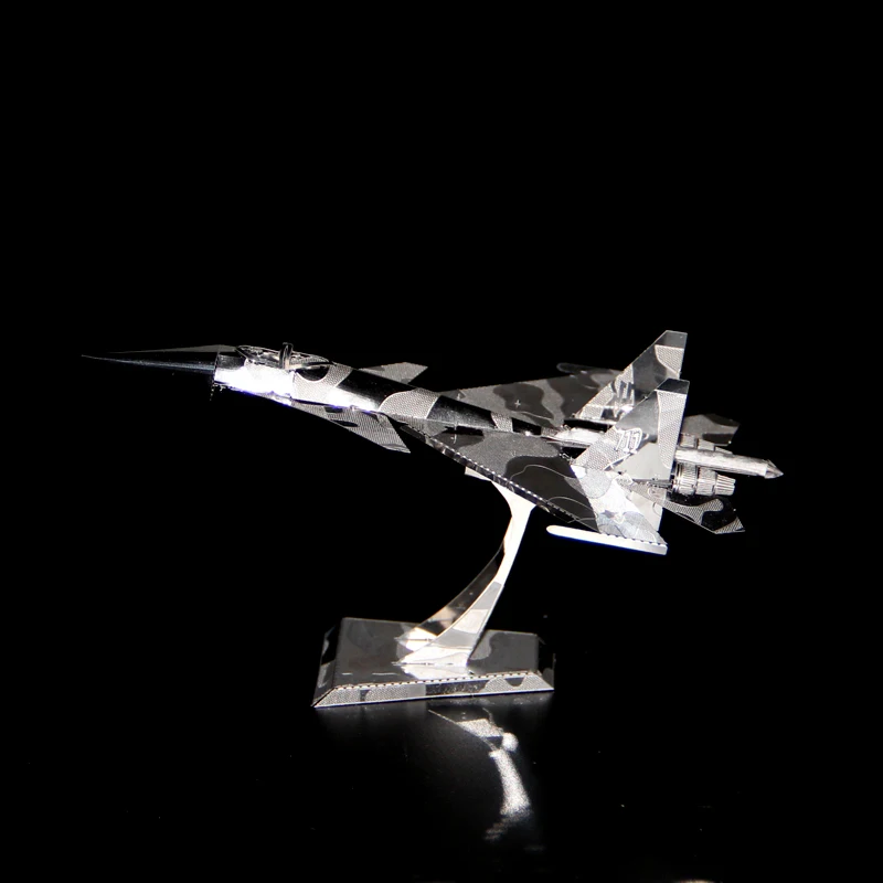 3D металлические Пазлы Модель DIY SU 34 истребитель военные вручную коллекция