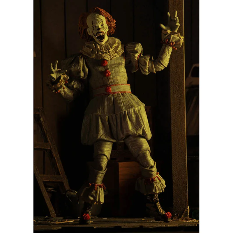 Экшн фигурка IT Ultimate Well House Pennywise Version масштаб 1/8 разрисованная из фильма 2017 ПВХ