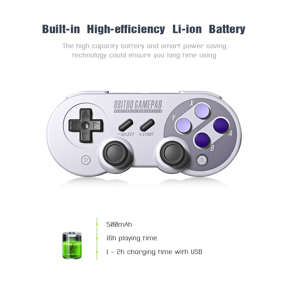 8Bitdo SF30 Pro геймпад джойстик для Nintendo Switch Windows Mac OS Android гул вибрации движения управления SN30