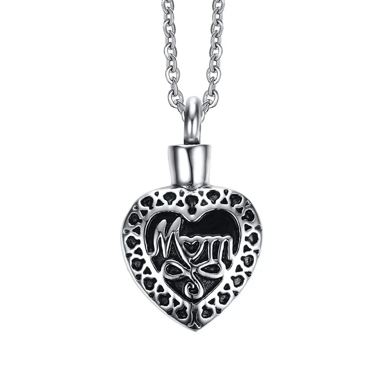 Ожерелье с подвеской папа и мама из нержавеющей стали|necklace with|stainless steel necklacesteel
