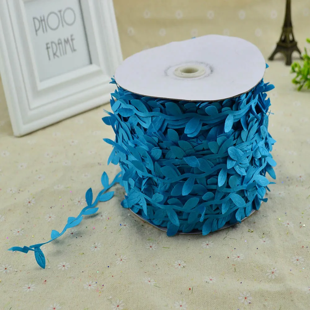 blue 200 см/лот недорогие искусственные цветы лоза Рождество для дома свадьба автомобиль Декор Аксессуары Искусственные растения лист лоза diy ВЕНОК подарки - Цвет: blue