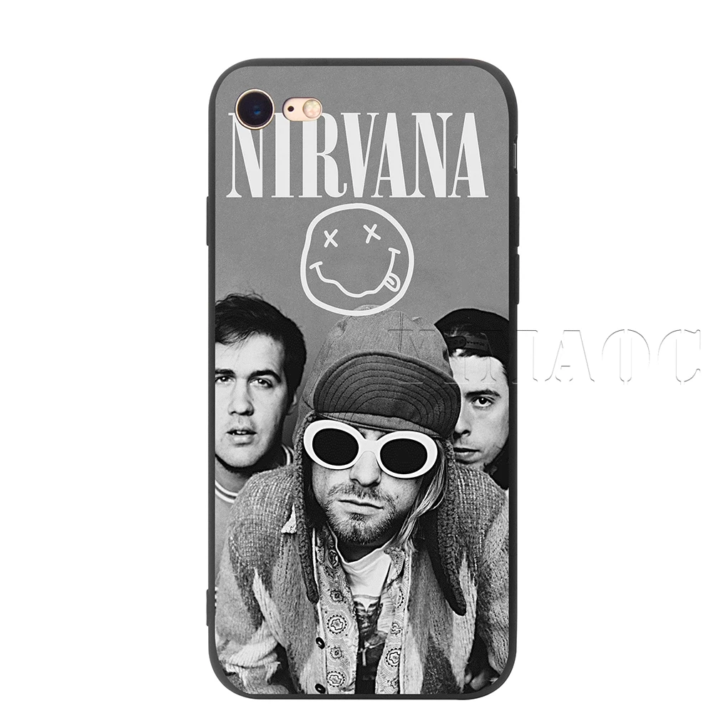 10 Силиконовый мягкий чехол YIMAOC Nirvana Kurt Cobain для iPhone 11 Pro XS Max XR X 8 7 6 6S Plus 5 5S SE - Цвет: 10