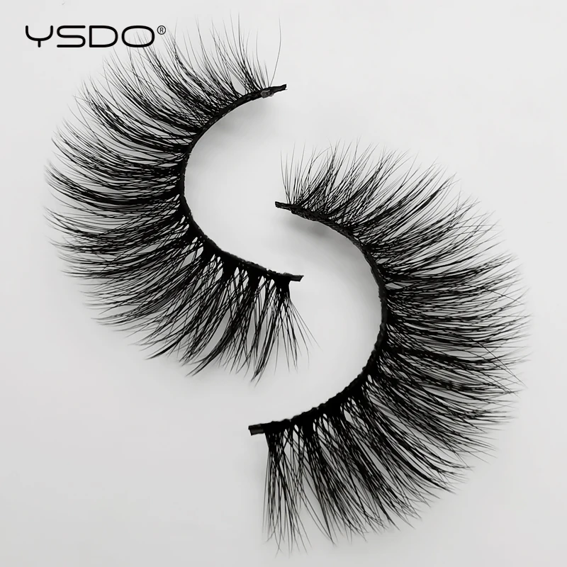 YSDO, 5 пар, норковые ресницы, натуральные накладные ресницы, макияж, 3d, искусственные норковые ресницы, длинные ресницы, искусственные ресницы, ресницы из норки, пушистые ресницы 5P