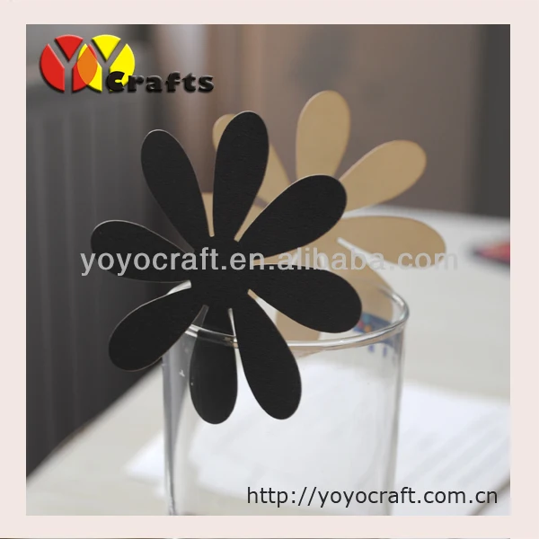 PLC032 маргаритки дизайн бумаги для свадьбы ручной работы лазерная резка места