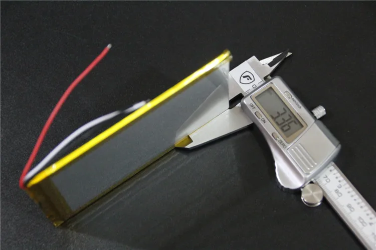 Литий ионный аккумулятор N9106 3 7 в 3575120 провода 4500 мАч|polymer lithium battery|3.7v polymer3.7v polymer