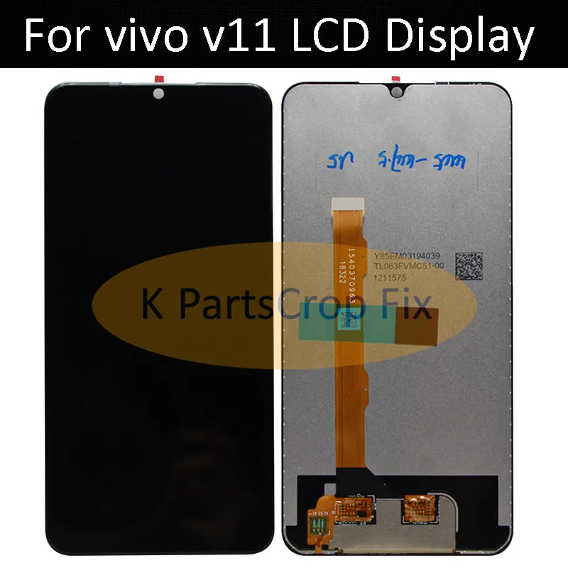 Дисплей с сенсорным экраном и сборкой дигитайзера для Vivo V11, замена, бесплатная доставка + инструмент.