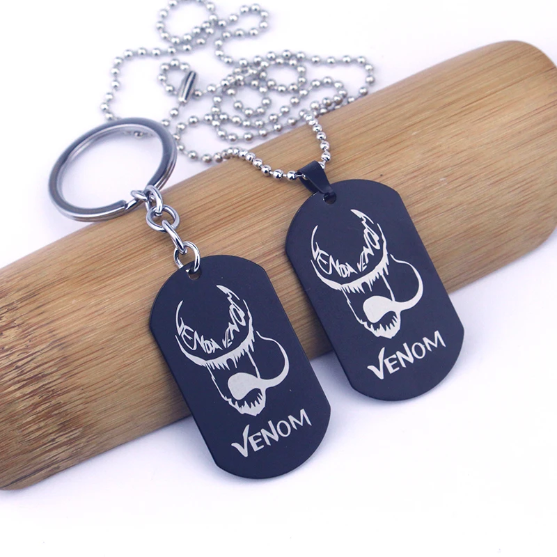 Новинка Марвел фильм Веном собачий брелок держатель для ключей модный