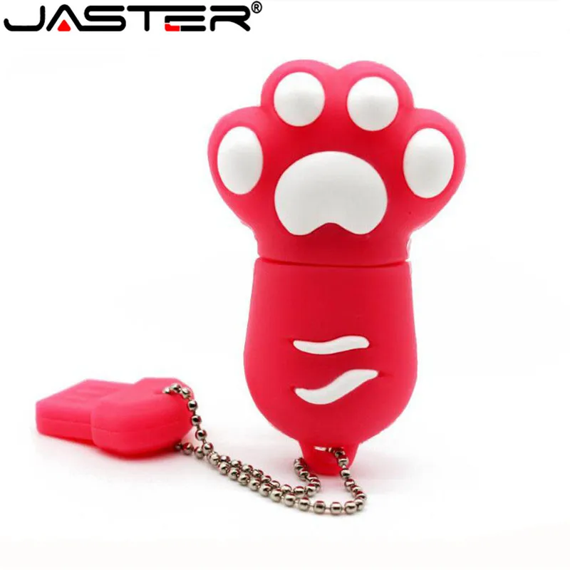 JASTER флеш-накопитель с мультипликационным принтом 4 ГБ 16 32 64 OTG USB флешка для