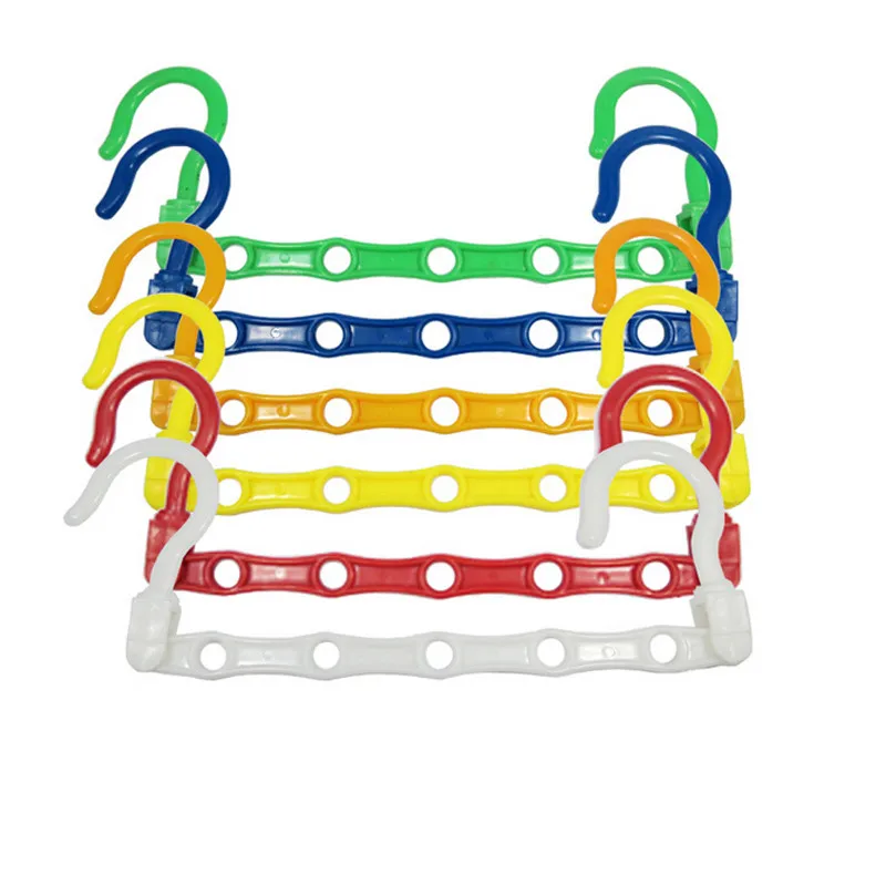 Лидер продаж 5 отверстий Space Saver Чудо Магия вешалка крючок Органайзер|hanger organizer|hook