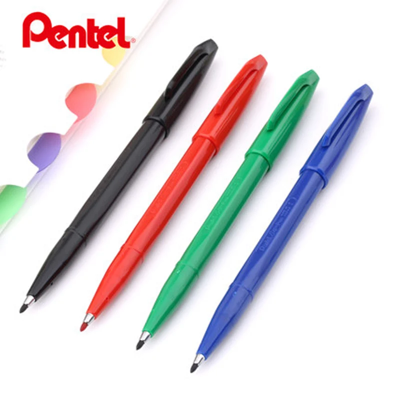 

Гелевая ручка Pentel S520 для бизнеса и офиса, многофункциональная ручка для подписи, 2,0 мм, Студенческая ручка с крючком для скетчинга, инструменты для рисования
